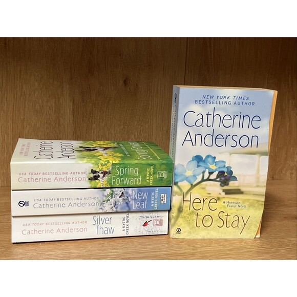 Cathrine Anderson Books Lot 4,A Mystic Creek Novel 3 & A Harrigan Family Novel 1 - Picture 2 of 3